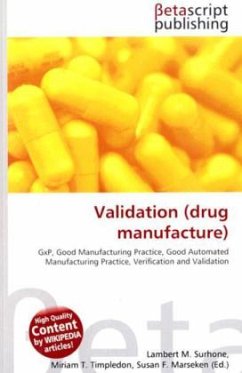 Validation (drug manufacture)