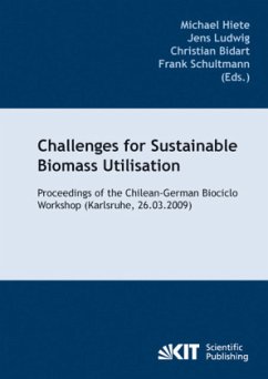 Cover Challenges for sustainable biomass utilisation
