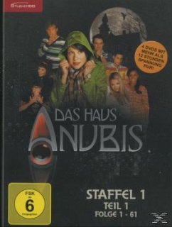 Cover Das Haus Anubis - Staffel 1, Teil 1 (4 DVDs)