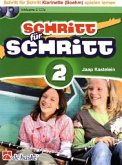 Schritt für Schritt, für Klarinette (Boehm), m. 2 Audio-CDs