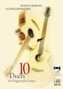 10 Duets for Fingerstyle Guitar, m. 1 Audio - Bögershausen, Ulli;Morone, Franco