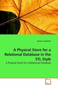 A Physical Store for a Relational Database in the STL Style - Khoury, Talal al-