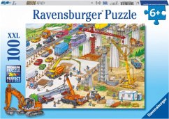 Ravensburger 10896 - Riesige Baustelle, XXL Puzzle 100 Teile