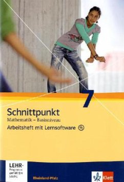 7. Schuljahr, Arbeitsheft m. CD-ROM / Schnittpunkt Mathematik - Basisniveau, Ausgabe Rheinland-Pfalz