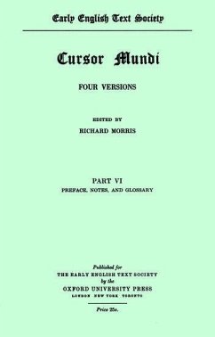 Cursor Mundi - Morris, R. (ed.)