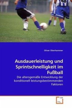 Cover Ausdauerleistung und Sprintschnelligkeit im Fußball