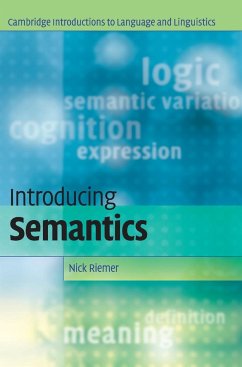 Introducing Semantics - Riemer, Nick