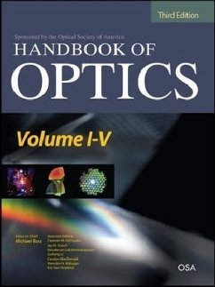 Handbook of Optics Third Edition, 5 Volume Set - Optical Society Of America