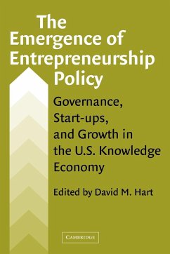 The Emergence of Entrepreneurship Policy