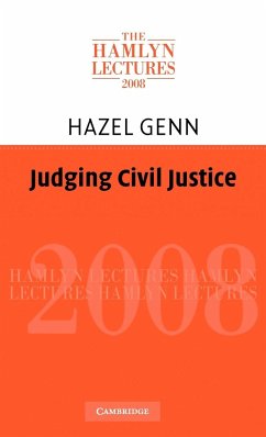 Judging Civil Justice - Genn, Hazel G.