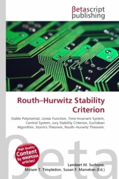 Routh Hurwitz Stability Criterion