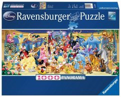 Ravensburger 15109 - Disney Gruppenfoto, 1000 Teile Panorama Puzzle