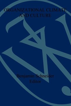 Organizational Climate and Culture - Schneider, Benjamin