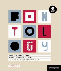 Fontology: Free Fonts Source Book [With CDROM] - Francisco, Maia