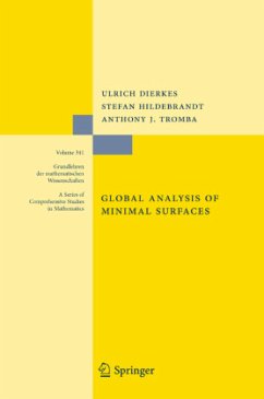 Global Analysis of Minimal Surfaces - Dierkes, Ulrich;Hildebrandt, Stefan;Tromba, Anthony