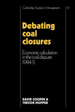 Debating Coal Closures - Cooper, David; Hopper, Trevor