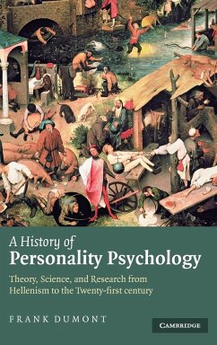 A History of Personality Psychology - Dumont, Frank