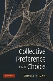 Collective Preference and Choice - Nitzan, Shmuel