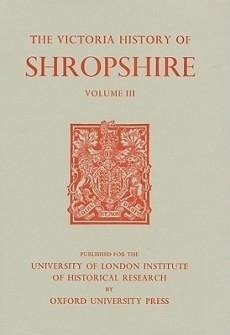 Cover A History of Shropshire