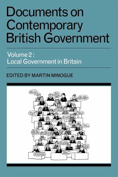 Documents on Contemporary British Government - Minogue, Martin