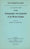 Orthographie and Congruitie of the Britan Tongue