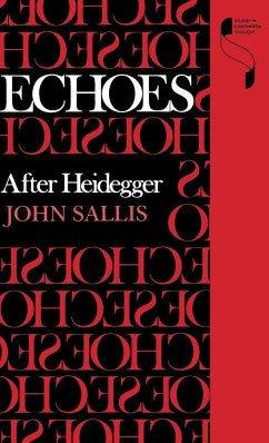 Cover Echoes: After Heidegger