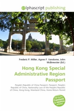 Hong Kong Special Administrative Region Passport