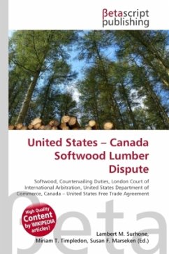 United States Canada Softwood Lumber Dispute