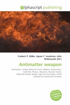 Antimatter weapon