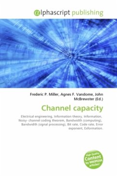 Channel capacity
