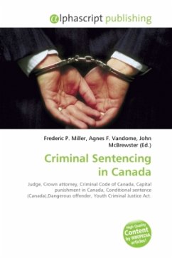 Criminal Sentencing in Canada