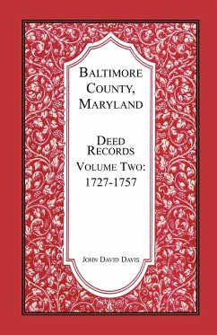 Baltimore County, Maryland, Deed Records, Volume 2 - Davis, John