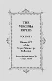 The Virginia Papers, Volume 1, Volume 1zz of the Draper Manuscript Collection