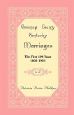 Greenup County, Kentucky Marriages, The First 100 Years, 1803-1903, L-Z