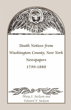 Death Notices from Washington County, New York, Newspapers, 1799-1880 - Jackson, Mary S.; Jackson, Edward F.