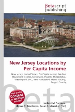 New Jersey Locations by Per Capita Income