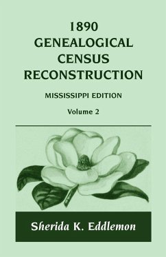Cover 1890 Genealogical Census Reconstruction