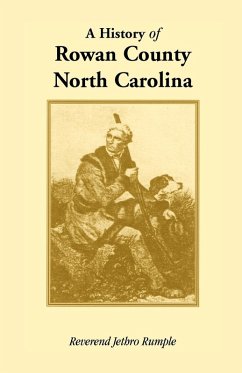Cover A History of Rowan County, North Carolina