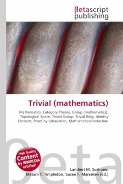 Trivial (mathematics)