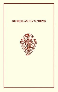 Cover George Ashby's Poems