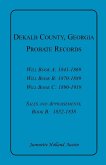 DeKalb County, Georgia, Probate Records