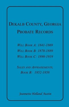 DeKalb County, Georgia, Probate Records Cover DeKalb County, Georgia, Probate Records