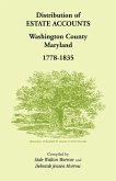 Distribution of Estates Accounts, Washington County, Maryland, 1778-1835