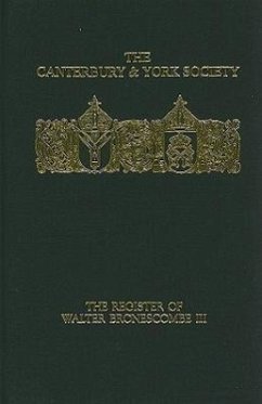 The Register of Walter Bronescombe, Bishop of Exeter, 1258-80: III - Robinson, O.F. (ed.)