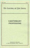 Canterbury Professions