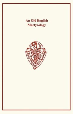 Cover Old English Martyrology