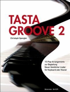 Tasta Groove, für Keyboard + Klavier, m. Audio-CD