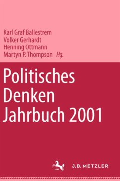 Cover Politisches Denken. Jahrbuch 2001