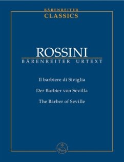 Der Barbier von Sevilla, Studienpartitur - Rossini, Gioachino