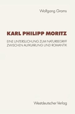 Cover Karl Philipp Moritz